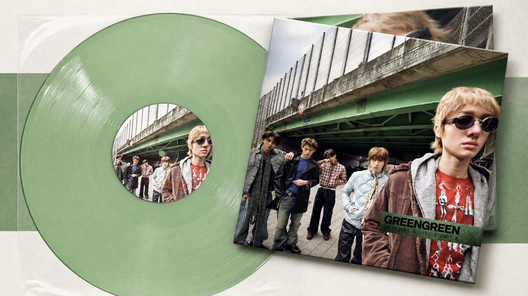 CORTIS Releases Special Vinyl of GREENGREEN_playextended for Record Store Day Black Friday