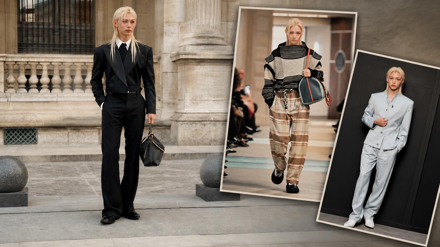 Stray Kids’ Felix Attends Louis Vuitton Spring/Summer 2027 Show in Paris